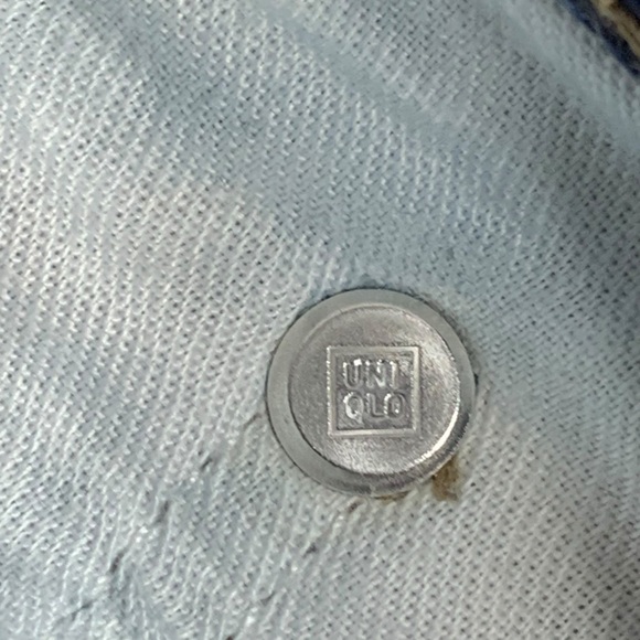 UNIQLO Slim Straight Mid Rise Kaihara Mill Selvedge Jeans Size 33x31 in EUC - Picture 13 of 14